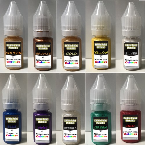 100 pure edible colours - edible,