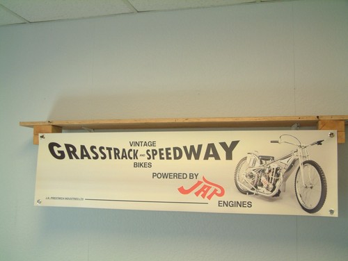 Jap speedway grasstrack banner - jap,