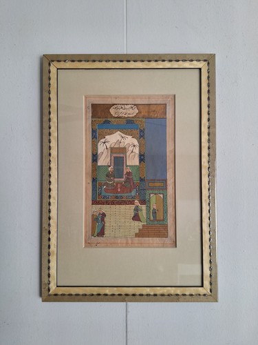 Persian islamic old painting - persian,