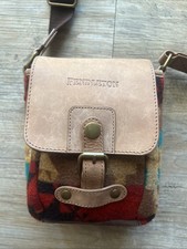 Pendleton Brown Leather Wool