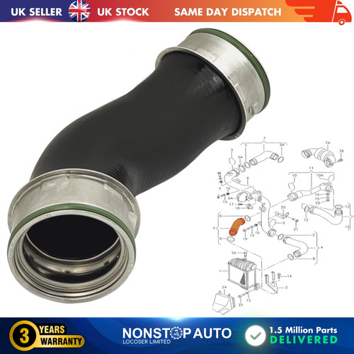 Turbo intercooler hose - turbo,