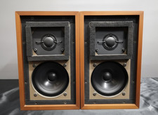 Harbeth LS3/5A 11Ω Spendor Speaker Pair set Brown Audio Equipment Japan Working