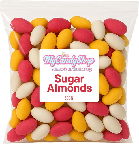 Sugared almonds 500g - sugared,