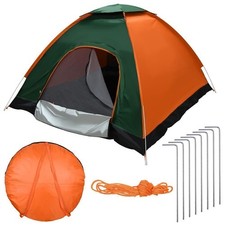 3-4 Person Automatic Pop Up Outdoor Hiking Camping Tent Waterproof UV Protection