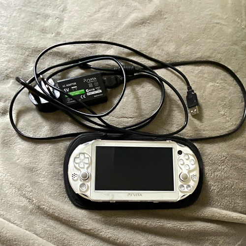 Sony vita white handheld - sony,