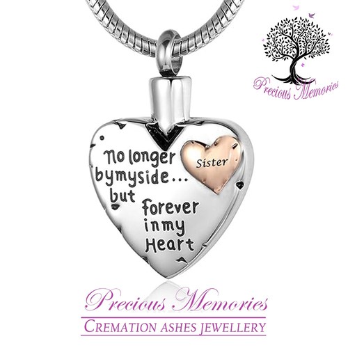 Sister silver heart - sister,