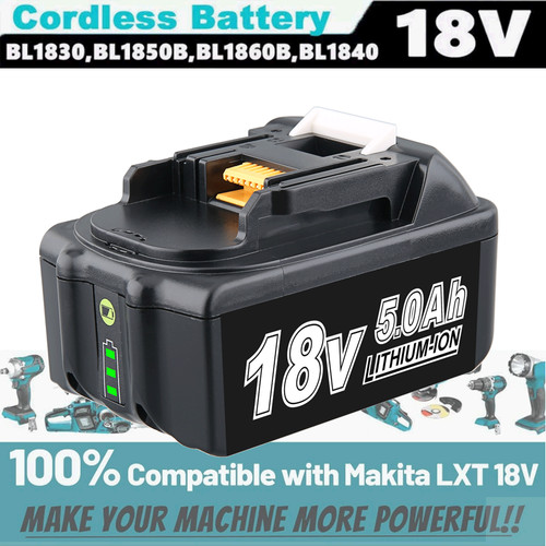 0ah battery for makita - 5.0ah,