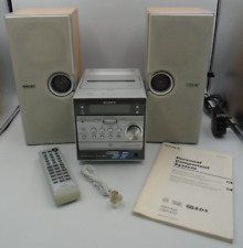 SONY CMT - A50 MINI CD TAPE RADIO HI FI SYSTEM REMOTE MANUAL TESTED PLEASE READ