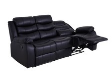 ROMA RECLINER SOFA GREY
