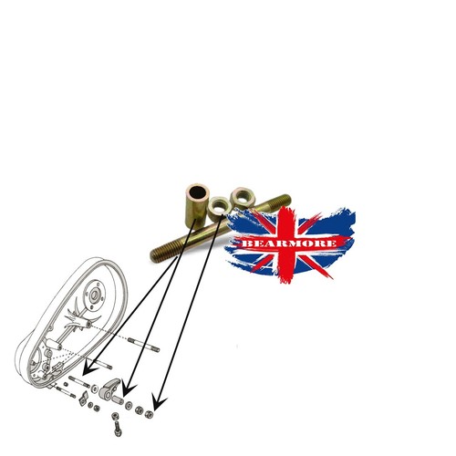 Stud chain tensioner for - chain,