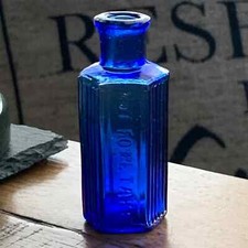 Hexagonal blue vintage - oz,