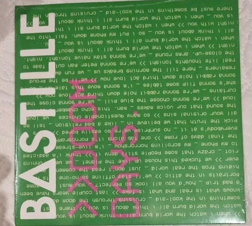 Bastille doom days 7 inch - bastille,