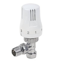 Thermostatic Radiator Angled