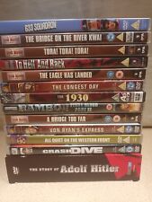 13 War Films DVD Bundle Joblot