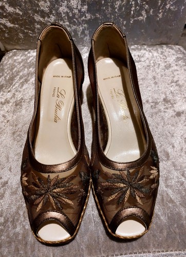 Women bronze shoes badia - shoes,