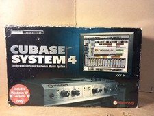 Steinberg Cubase SYSTEM 4- SETS OF SOFTWARE AND BOOKS ONLY