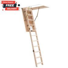 Wood Loft Ladder With