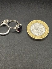 vintage Sterling silver garnet
