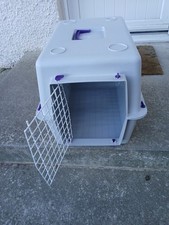 Cat Small Dog Carrier Box With Removable Top. Pet Carrier Made In Belgium