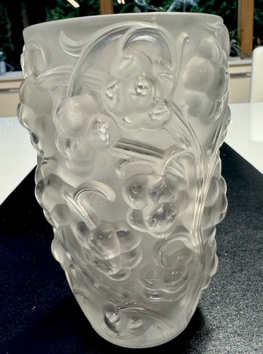 Raisins rene lalique signed - raisins, by