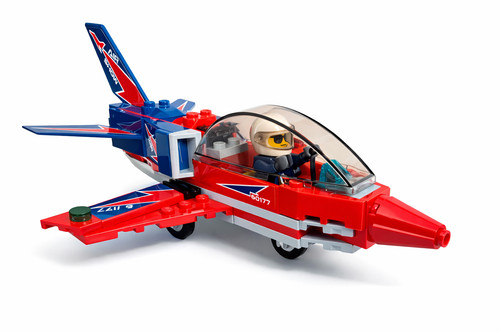 Lego city 60177 airshow - city, jet