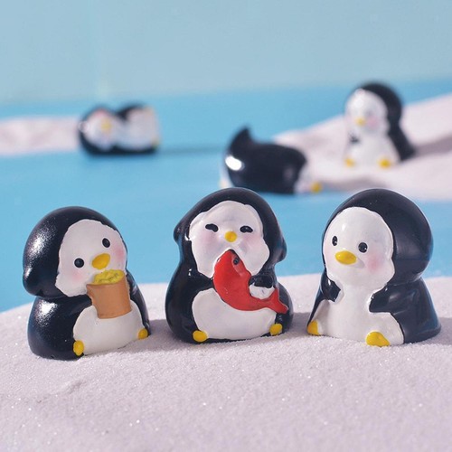 Mini penguin figurines - penguin,