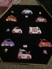 Shopkins Cutie Cars 8 Car Collection In Pink Box