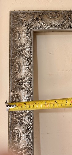 Extra large silver ornate - extra,