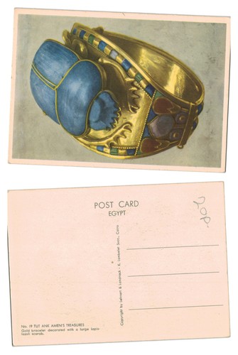 Postcard tutankhamun - -,