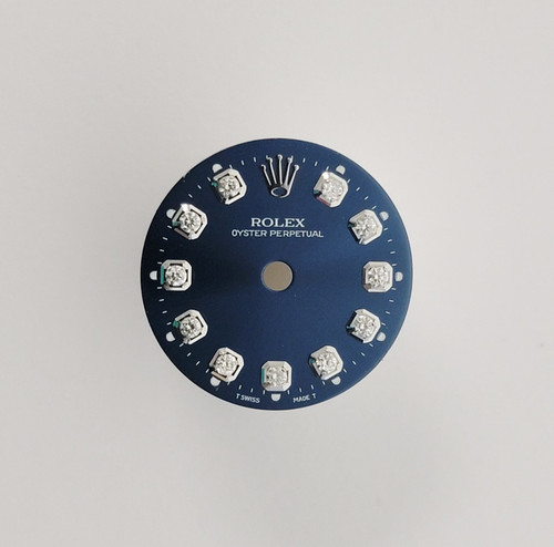 Genuine rolex dial blue custom - rolex,