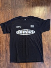 Jt Racing Honda Camo T Shirt Large New Rare Racing Fox 