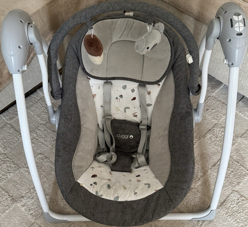 Cuggl grey white - baby, swing