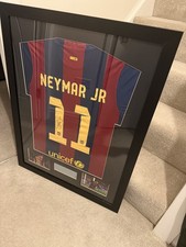 Neymar Jr Barcelona  Framed