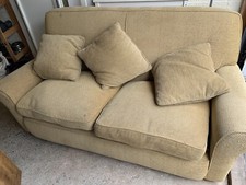 3 seater sofa used rustic beige country style