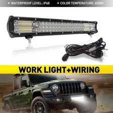 Led Slim LightBar Flood Work