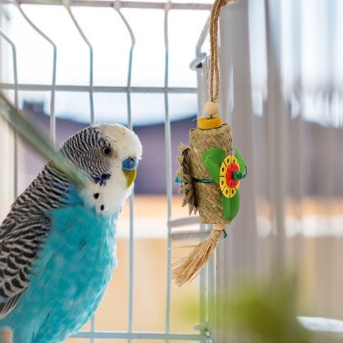 Bird chew toy colorful - bird,