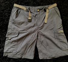 Columbia Mens Silver Ridge Cargo Shorts - 34W/10L - Petrol/Airforce Blue - GUC