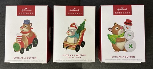 Three hallmark keepsake - three, 3