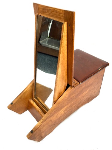 Antique wooden oak 1930s - oak, shoe