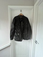 Belstaff Mens Waxed Long line