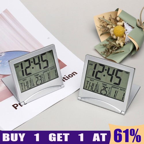 Desk top clock folding - top,