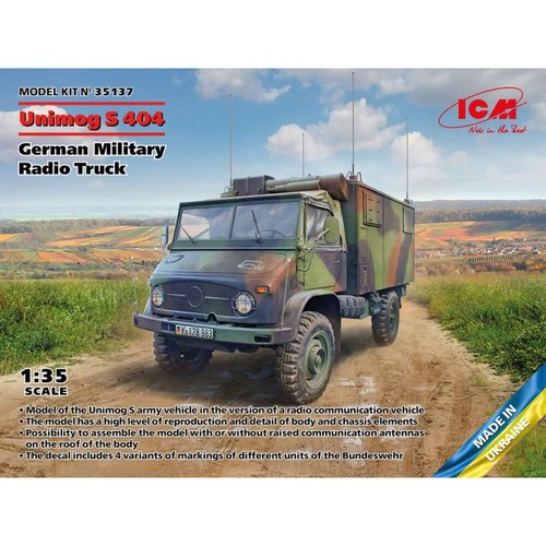 Icm 35137 model - unimog, s