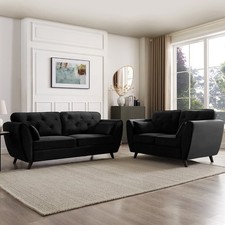 Velvet Sofa Linen Sofa 2