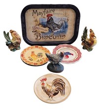 American Rooster Plates