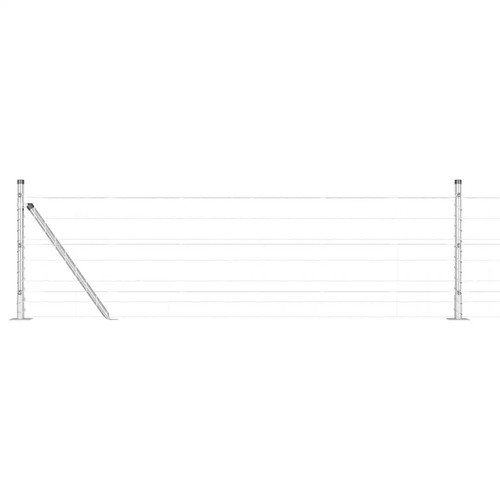 Euro fence with concrete base - euro,