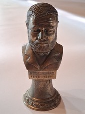 Vintage Spelter Metal Bust