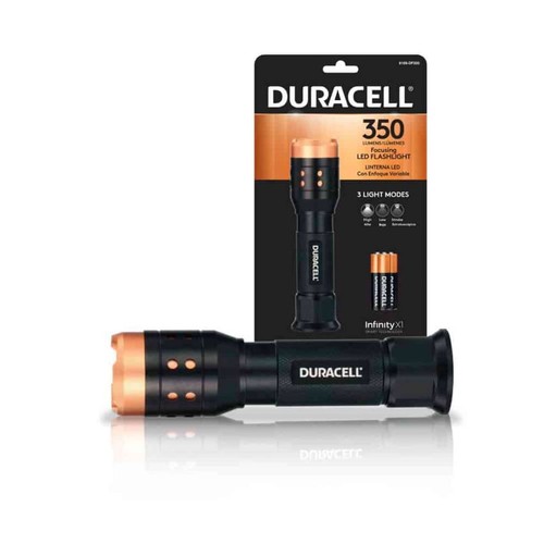 Duracell 350 lumen - duracell, focusing