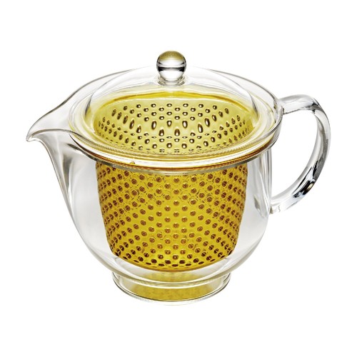 Akebono sangyo teapot yellow - teapot,,