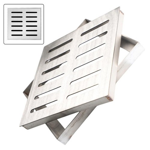 Stainless steel drain grate - stainless,