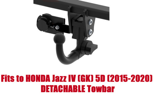 Detachable tow bar - detachable,